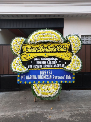 Papan Bunga Duka di Semper Timur